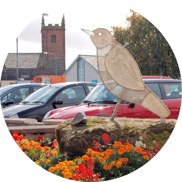 Image of town which Sight Support West Cumbria offers their services in