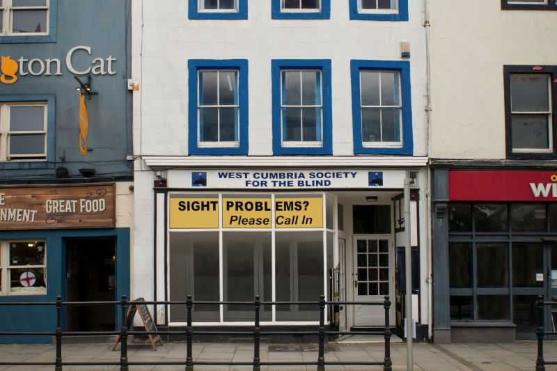 Sight Support West Cumbria, building front