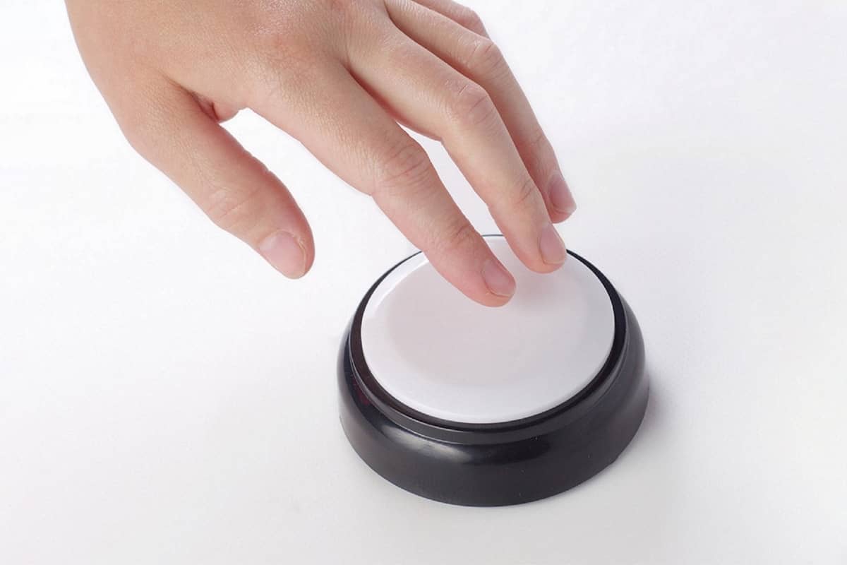 Talking Button Clock