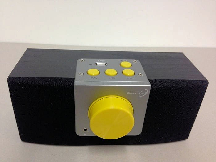 Copeland Talking Newspaper, audio player